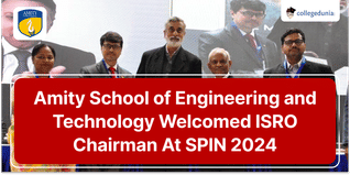 Amity School of Engineering and Technology Welcomed ISRO Chairman Shri S. Somanath At SPIN-2024; Read More Here